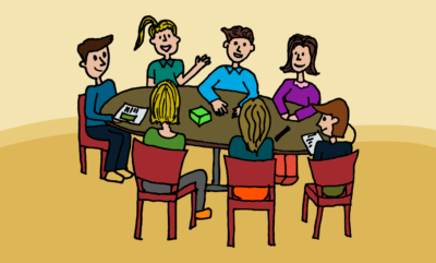 Are “meeting” and “conversation” synonymous?