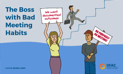 The Boss with Bad Meeting Habits