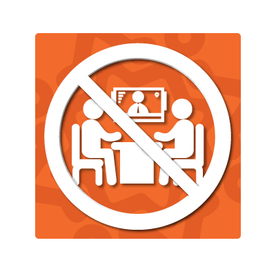 Cancela malas reuniones